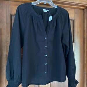Gap long sleeve blouse NWOT (took tags off then decided to sell)